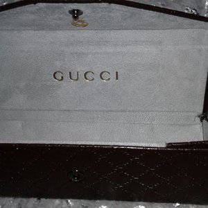 Brand new Gucci eyeglass case authentic